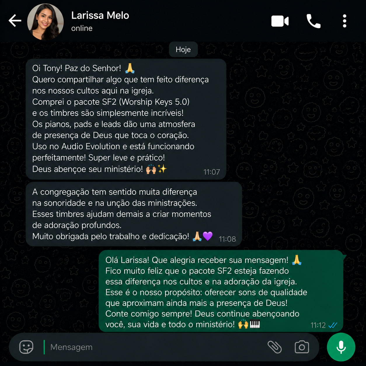 Espaço para depoimento 25